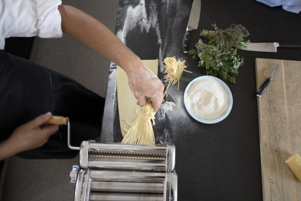 Hausgemachte Pasta im FÜRSTENFELDER